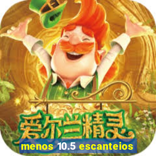 menos 10.5 escanteios